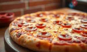 Średnia pizza Domino's ile cm? Odkryj jej zaskakujący rozmiar!