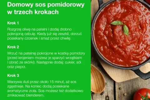 Jak zrobić sos pomidorowy z pomidorów, który zachwyci smakiem