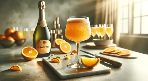 Najlepszy przepis na pomarańczowy drink z prosecco, który zachwyci