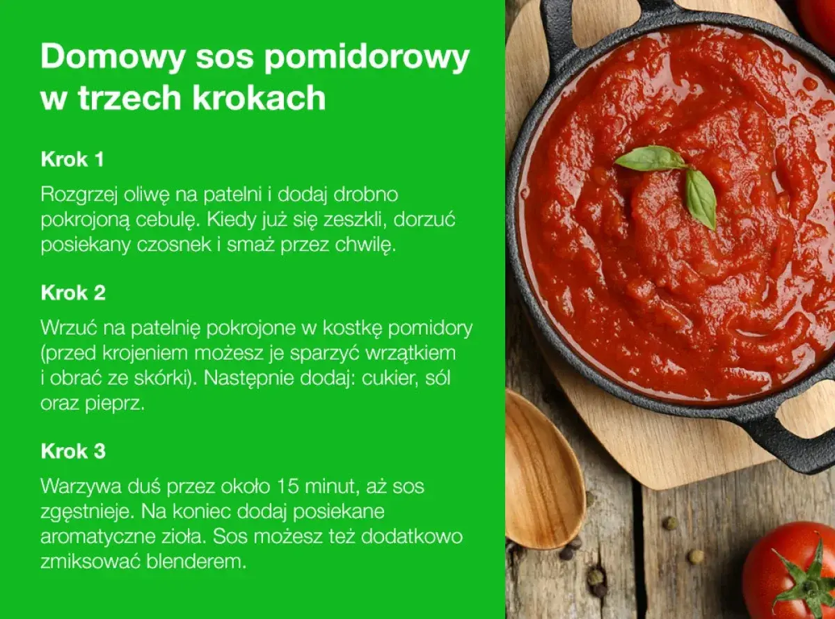 Jak zrobić sos pomidorowy z pomidorów, który zachwyci smakiem