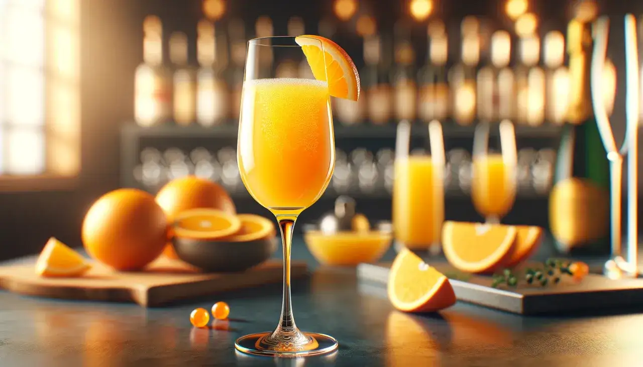 Zdjęcie Odkryj przepis na idealny mimoza drink na brunch i nie tylko