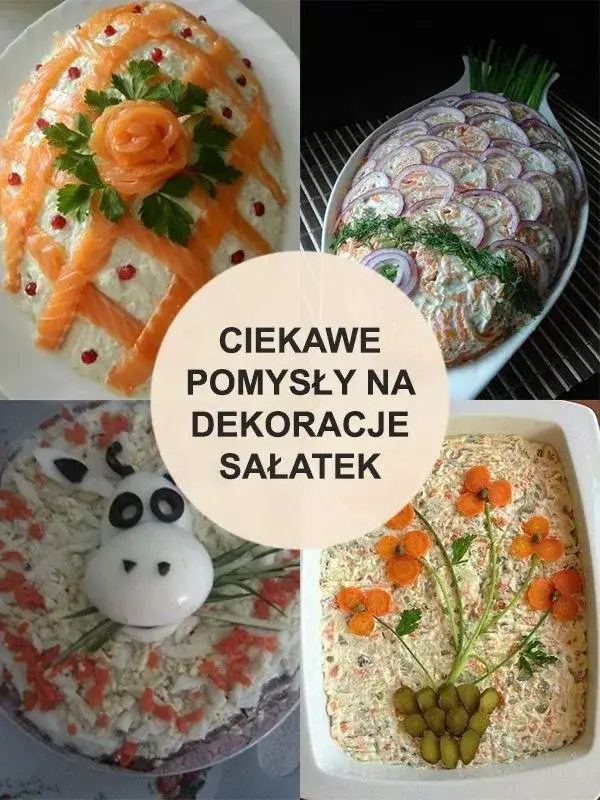 Zdjęcie Jak udekorować sałatkę, aby zachwycić gości i podnieść smak
