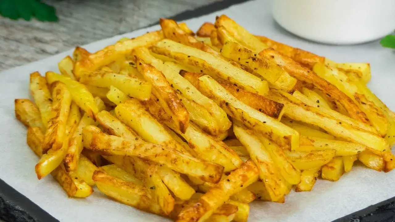 jak smażyć frytki bez piany